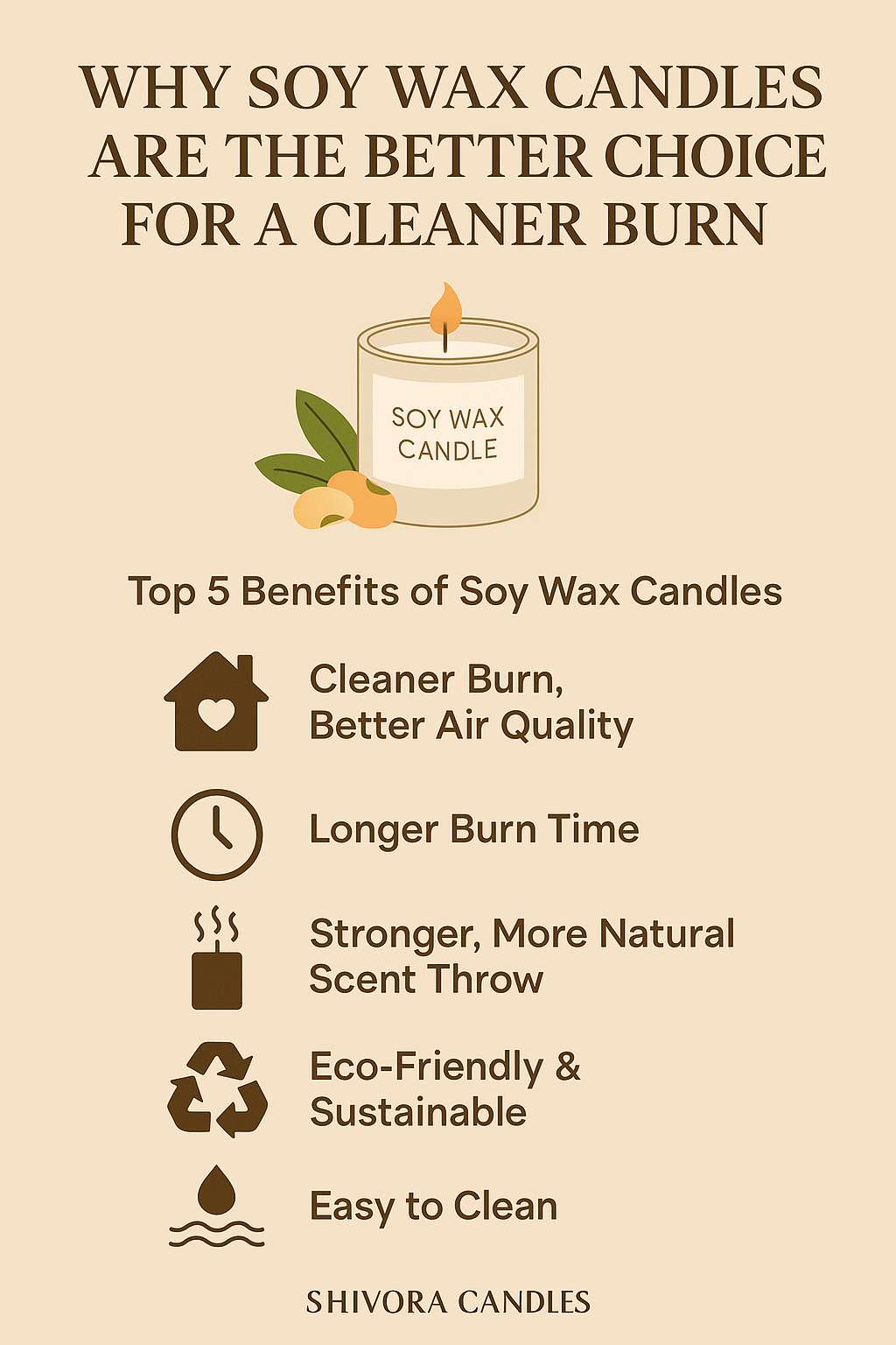 Top 5 Benefits of Soy Wax Candles