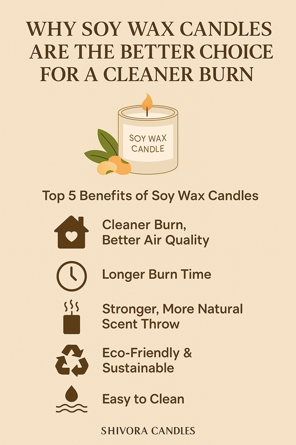 Top 5 Benefits of Soy Wax Candles