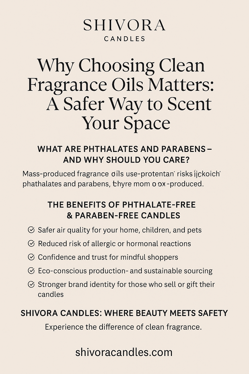 Why Choosing Clean Fragrance Oils Matters: A Safer Way to Scent Your Space