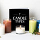 7 Common Types of Candles & Where to Find Them in 2025