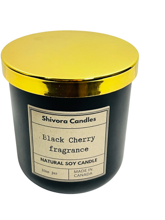 Shivora Candle.Black Cherry fragrance Candle. . on Sale