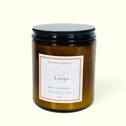 Shivora Fruit Loops Fragrance Candle 8 oz