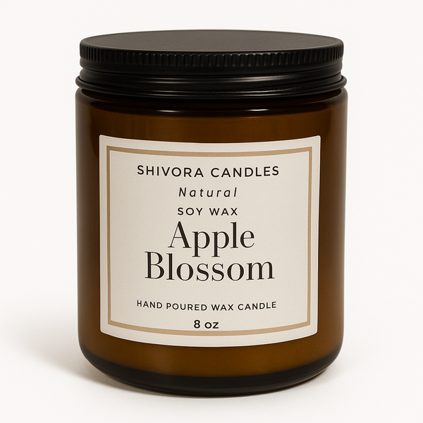 Apple Blossom  Candle – 8 oz | Fresh, Floral & Lightly Fruity Scent