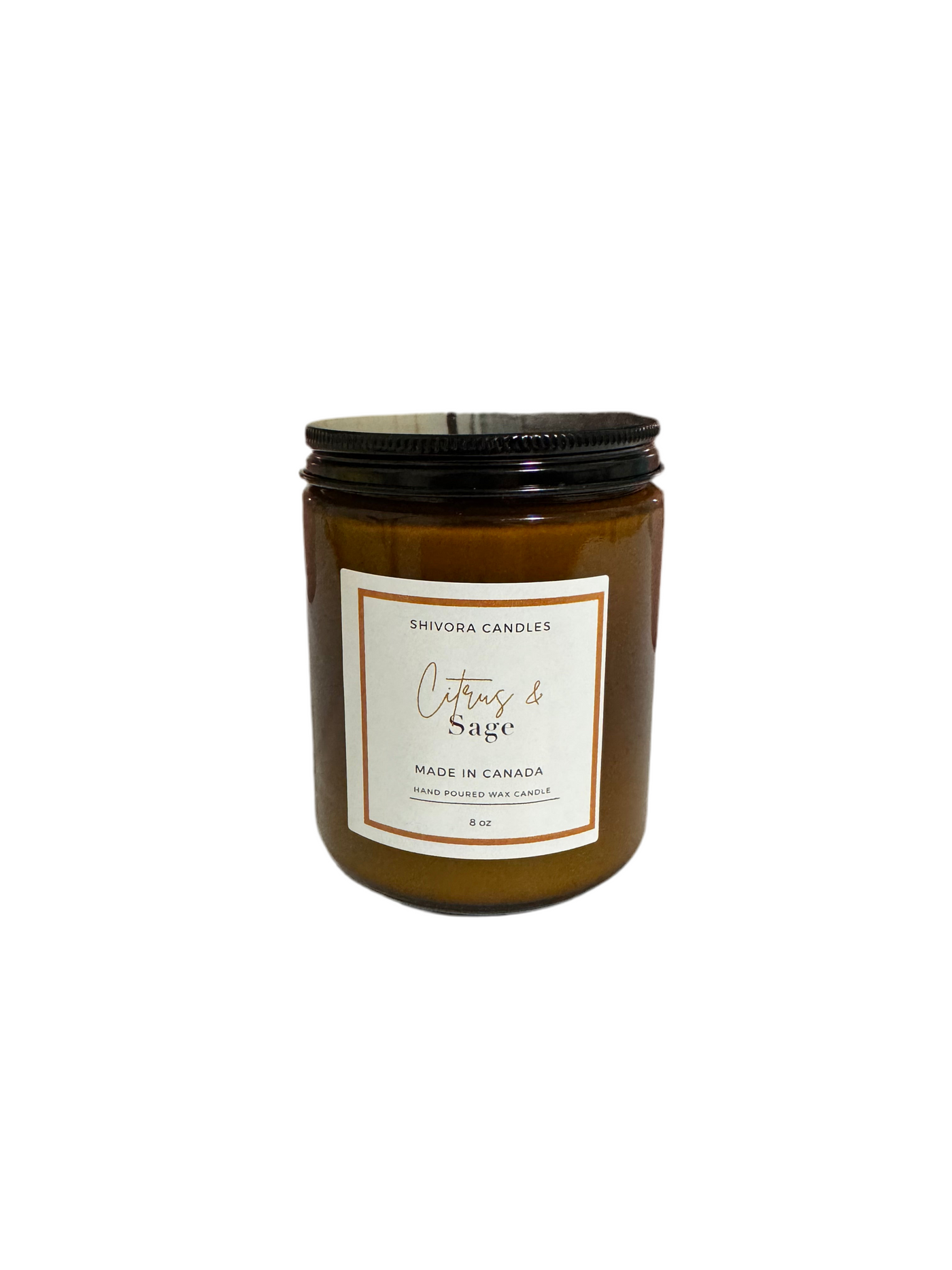 Citrus & Sage Candle 8 Oz
