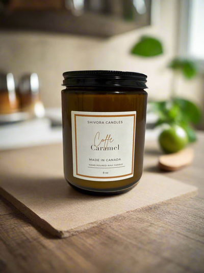 Coffee +Caramel Candle - Shivora Candles