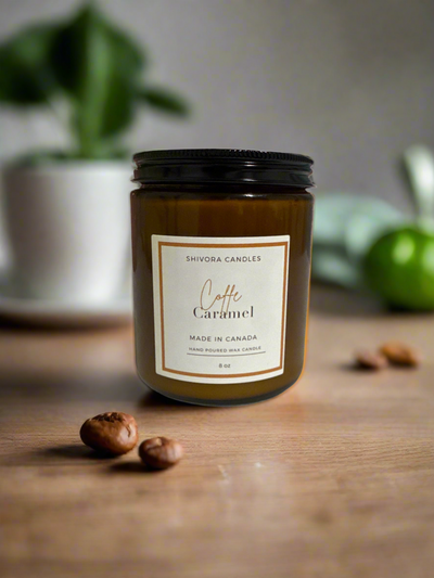 Coffee +Caramel Candle - Shivora Candles