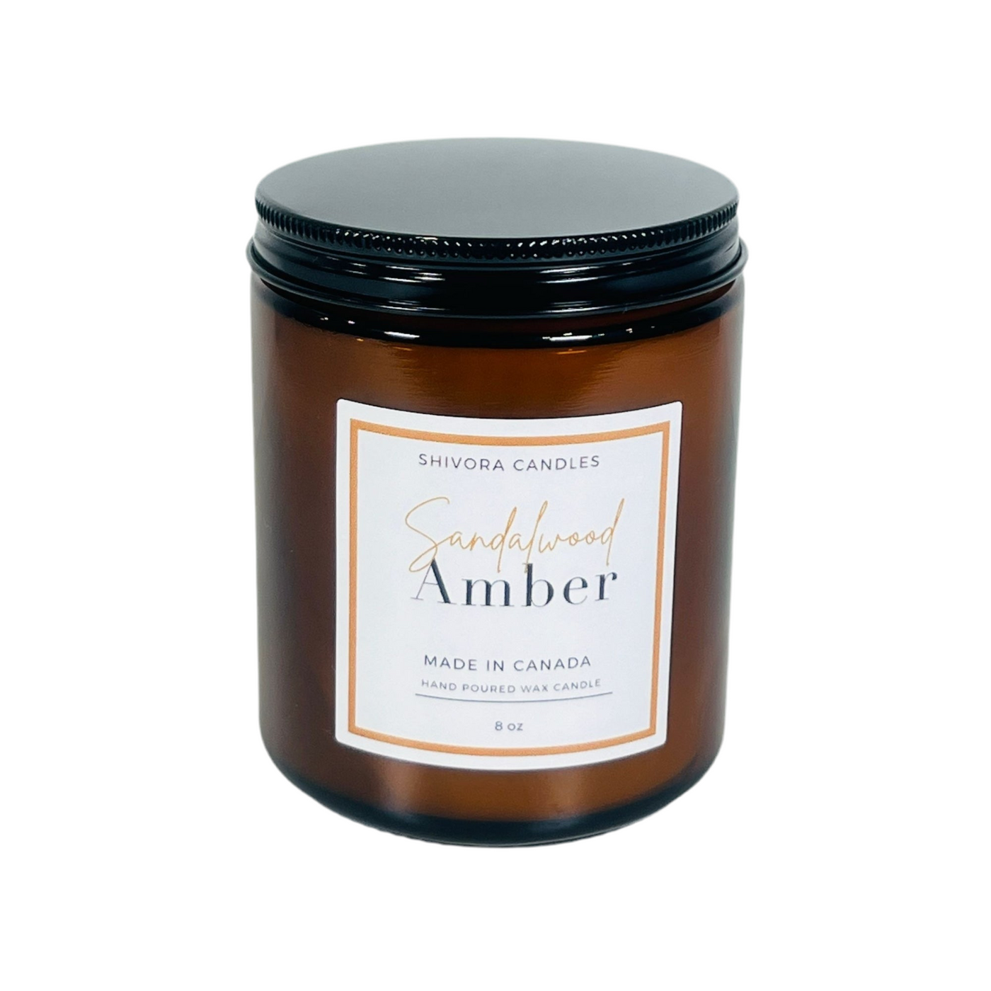 Sandalwood & Amber Candle